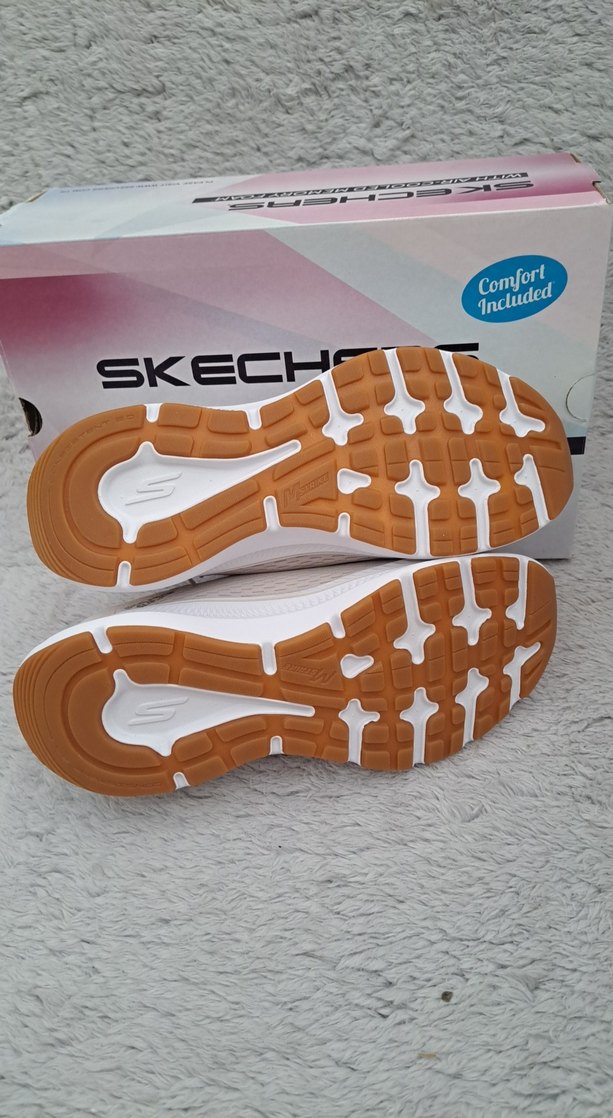 Skechers Go Run Consistent 2.0 Kadın Krem Rengi Spor Ayakkabı - Görsel 5