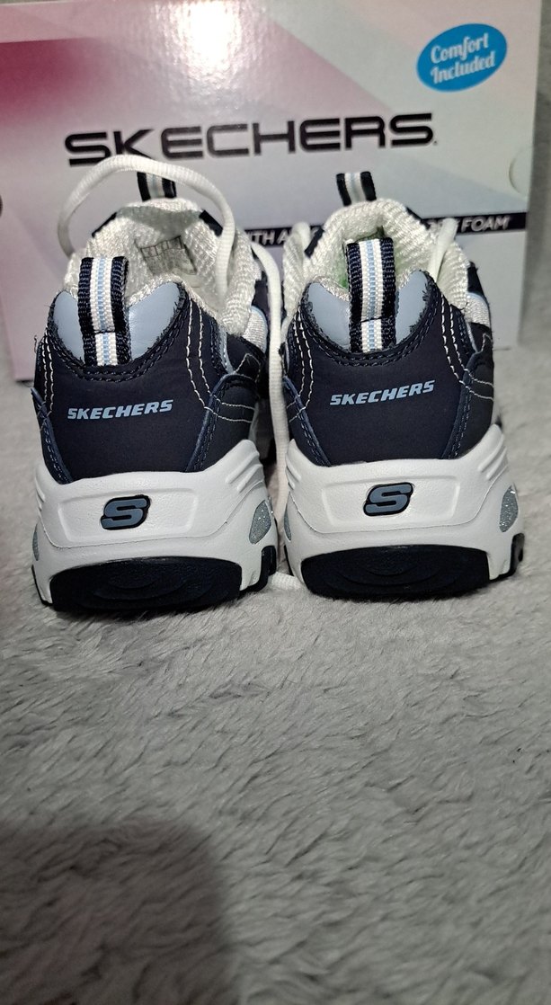 Skechers D'LİTES-BİGGEST FAN Platform Spor Ayakkabı - Görsel 5