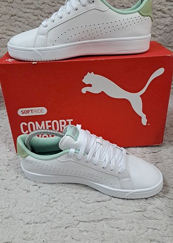 Puma Puma Shuffle Perf Beyaz Günlük Spor Ayakkabı