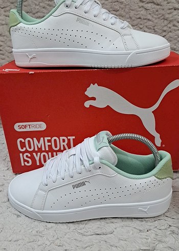 Puma Shuffle Perf Beyaz Günlük Spor Ayakkabı