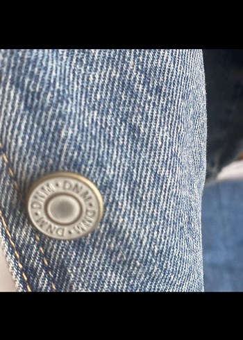 Denim oversize Kadın Kot Ceket mont - Görsel 5