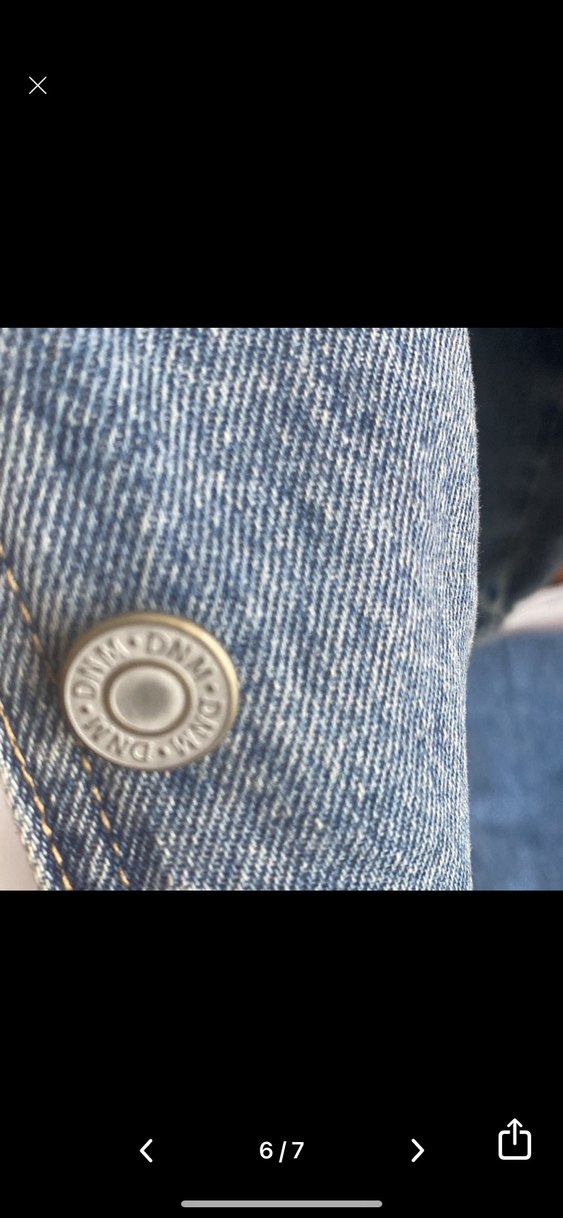 Denim oversize Kadın Kot Ceket mont - Görsel 5