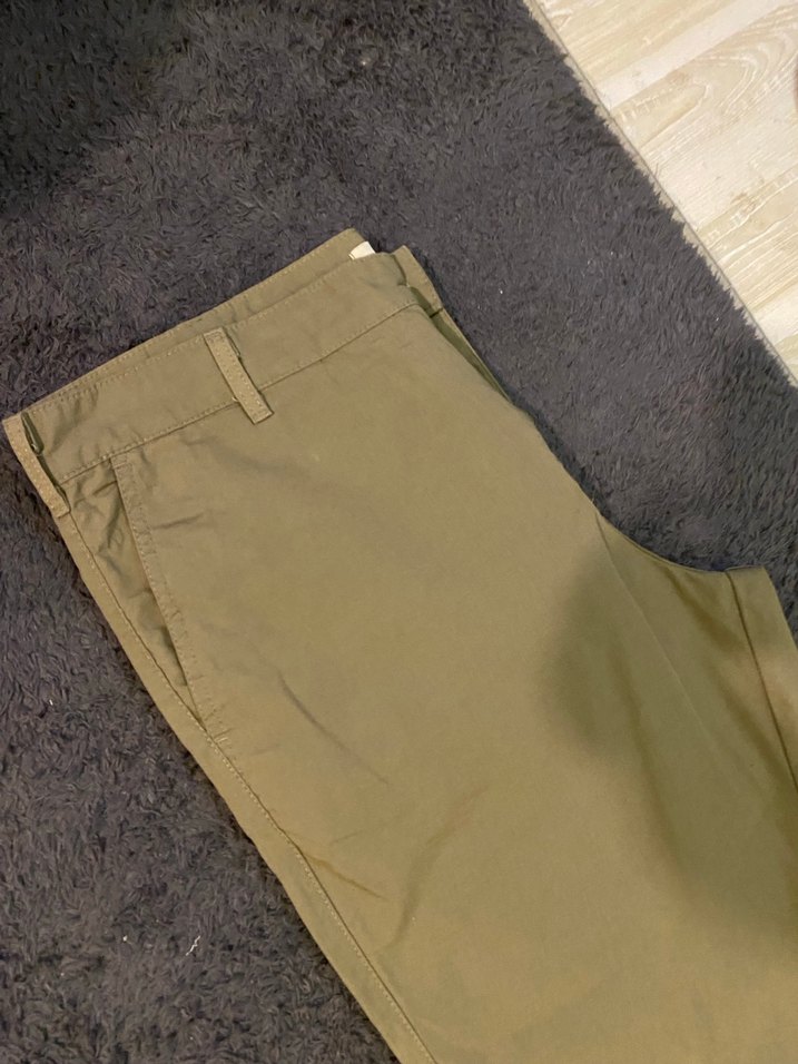 Erkek Normal Kesim Kahverengi Pamuk Pantolon - Görsel 3