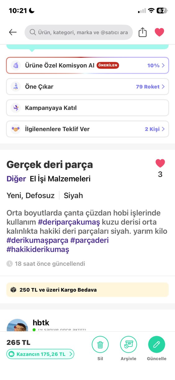 hakiki deri parça kumaşlar - Görsel 3