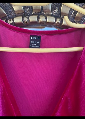 Bordo Drapeli Uzun Kollu  marka elbise - Görsel 4