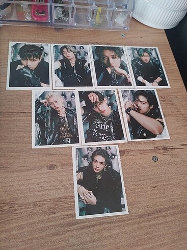 Stray Kids Dergi fotokart set
