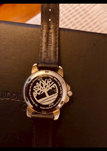 Vintage Kahverengi Timberland Erkek Saati - Görsel 5