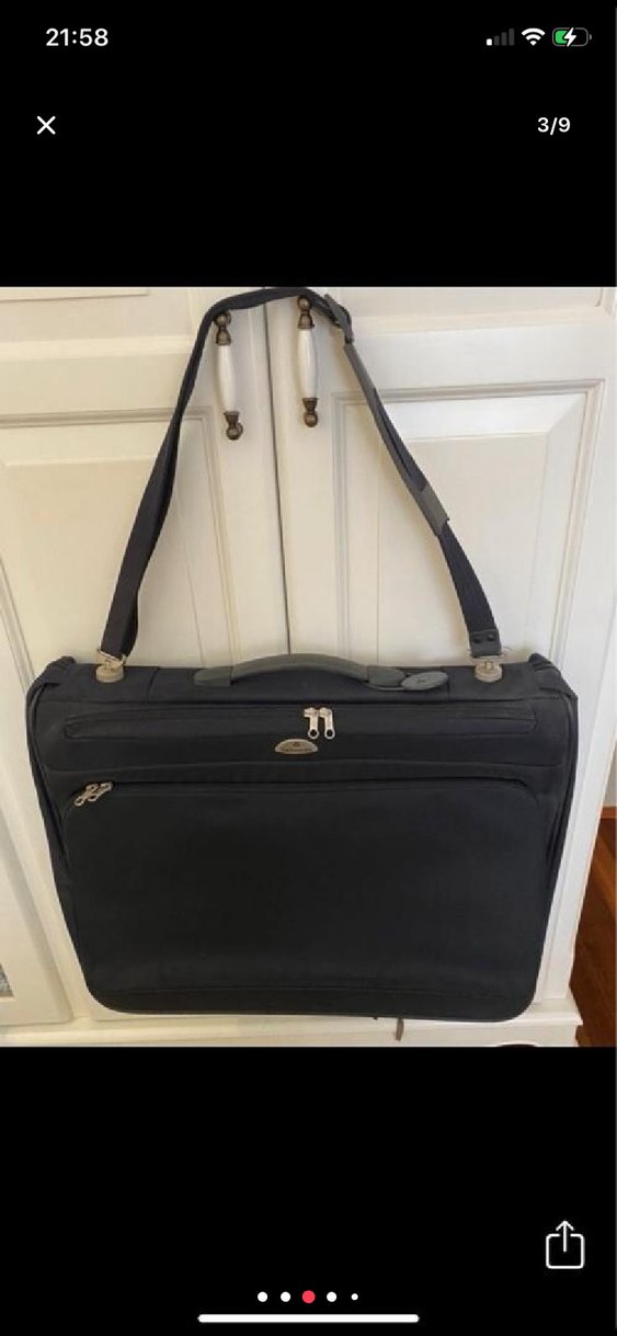 Klasik Siyah Tokalı Erkek Valiz - Görsel 3