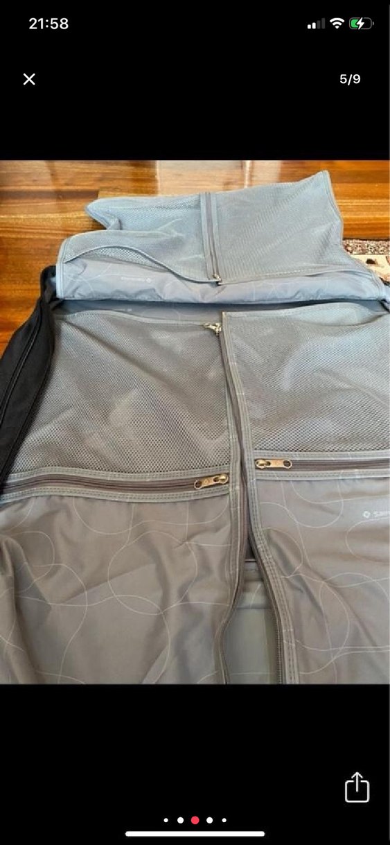 Klasik Siyah Tokalı Erkek Valiz - Görsel 5