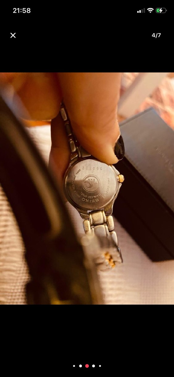 Kadın Parlak Altın Renk Kemerli Saat - Görsel 4