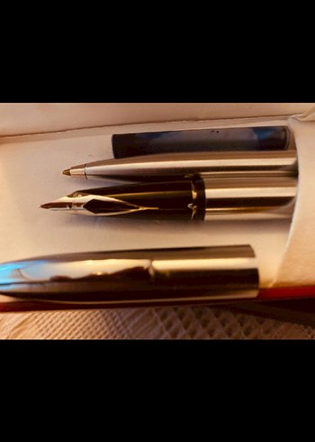 Şık Altın Renkli Sheaffer Kalem Seti - Görsel 4