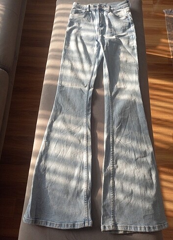 Bershka Bershka İspanyol paca pantolon