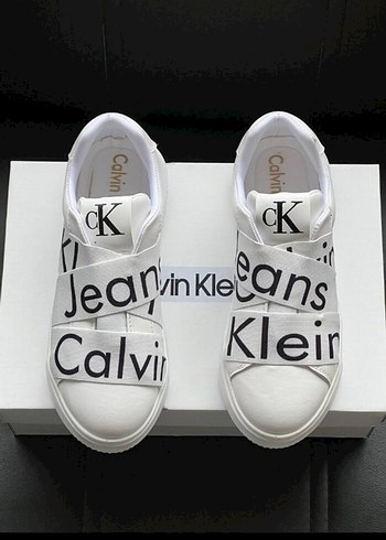Calvin Klein Beyaz Kadın Spor Ayakkabı