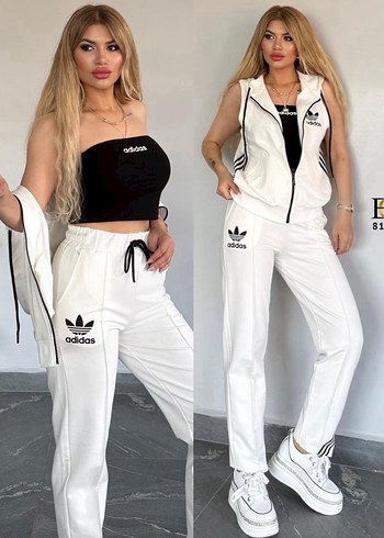 s Beden çeşitli Renk Beyaz Adidas Kadın Spor Takım