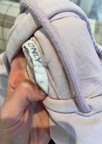 Pembe Yüksek Yakalı Kadın Sweatshirt - Görsel 8