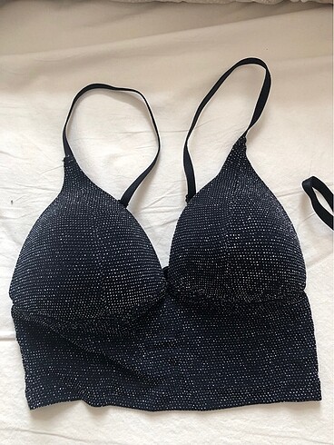 LC Waikiki LCW Dream Simli Parıltılı Likralı Büstiyer Tanga Takım (