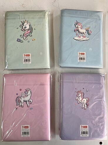 Unicorn kabartma desenli 96 yaprak Günlük