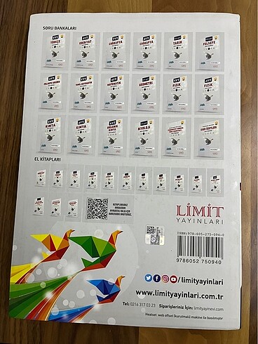 Limit Yayınları Ayt Fizik Soru Bankası