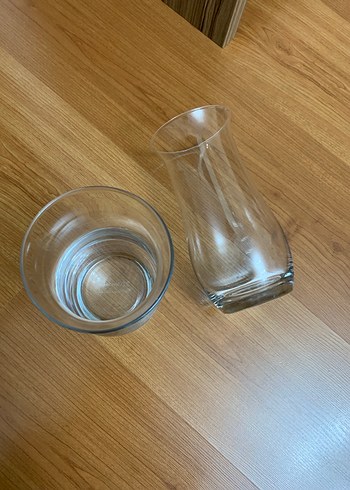 Beden beyaz Renk Vazo 2 adet