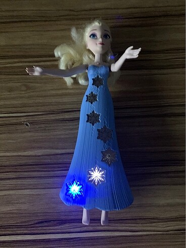  Beden Elsa bebek ışıklı müzikli
