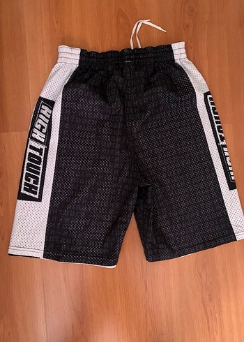 Siyah Baskılı Erkek Spor Atlet ve Şort Takımı - Görsel 5