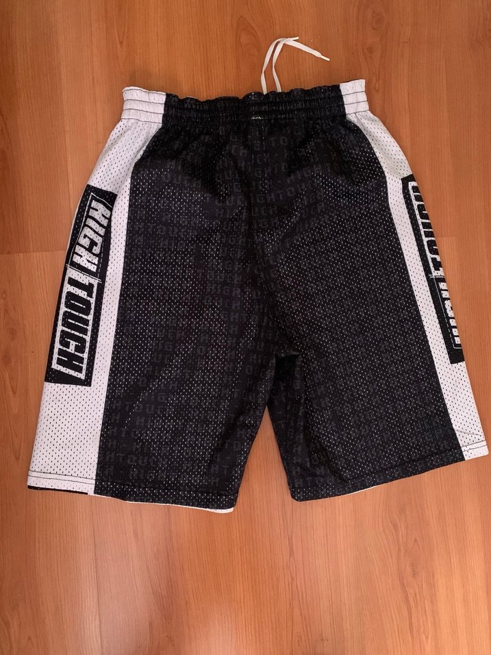 Siyah Baskılı Erkek Spor Atlet ve Şort Takımı - Görsel 5