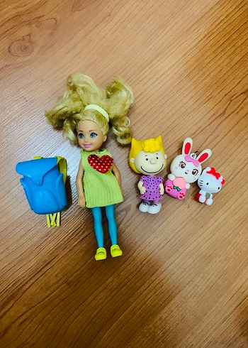 Renkli Oyuncak Seti - Bebek ve Hayvan Figürleri - Görsel 5