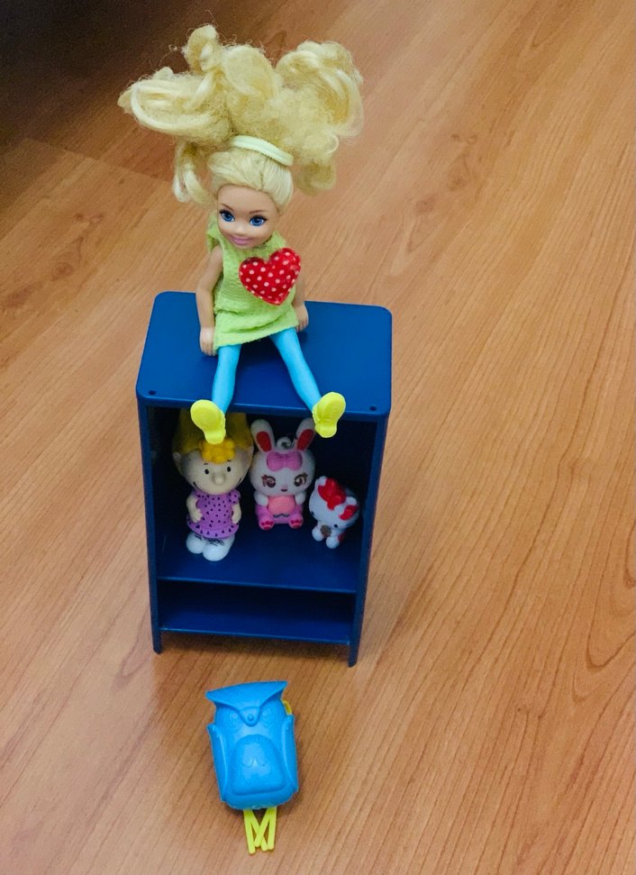 Renkli Oyuncak Seti - Bebek ve Hayvan Figürleri - Görsel 2