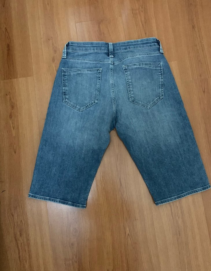 Mavi Denim Erkek Mini Şort - Görsel 2