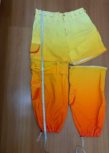 Renkli Bağcıklı özel tasarım Pantolon - Görsel 3