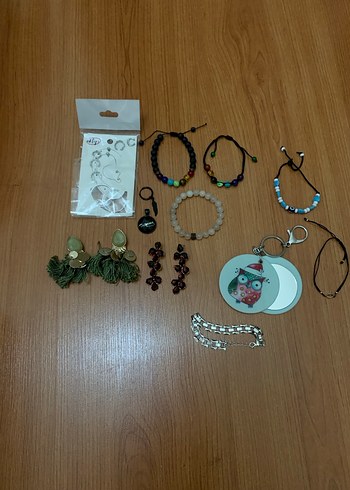 Boncuklu Aksesuar ve küpe - Görsel 12