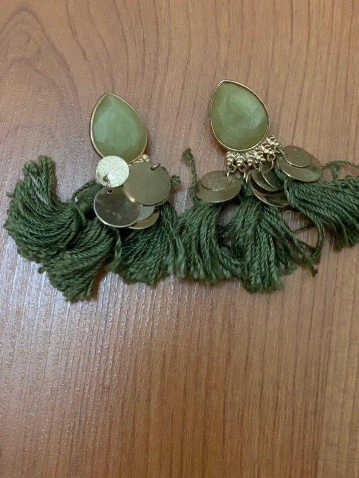 Boncuklu Aksesuar ve küpe - Görsel 3