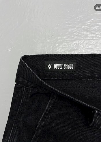 Siyah özel Baskılı Şort - Görsel 14