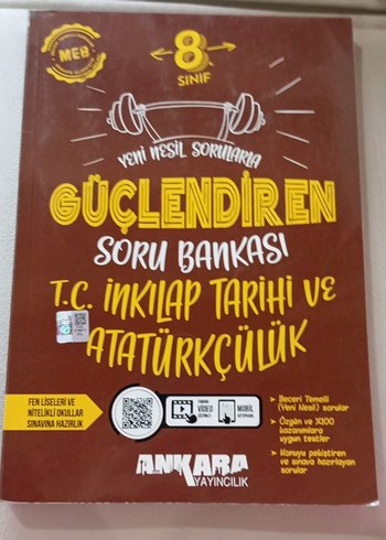 8. Sınıf T.C. İnkılap Tarihi ve Atatürkçülük Soru Bankası