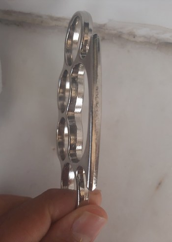 Muşta kalın Gümüş renk TEMİZ ağır paslanmaz
Çeliktir - Görsel 3