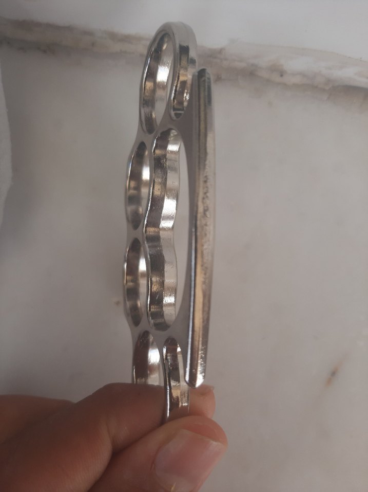 Muşta kalın Gümüş renk TEMİZ ağır paslanmaz
Çeliktir - Görsel 3