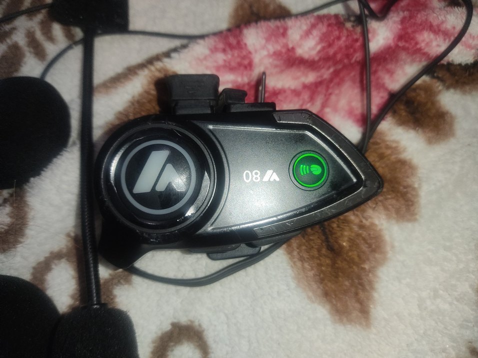 Renkli interkom kask için mikrafonlu - Görsel 2