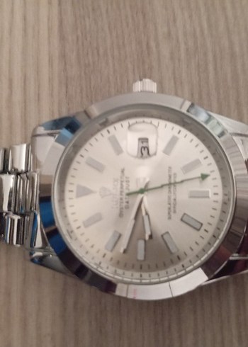 Rolex Gri Klasik Erkek Saati - Görsel 2