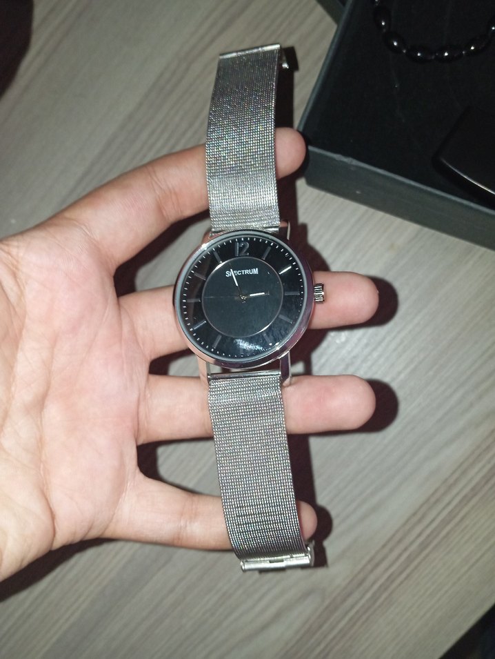 Minimalist Siyah Metal Erkek Kol Saati - Görsel 2