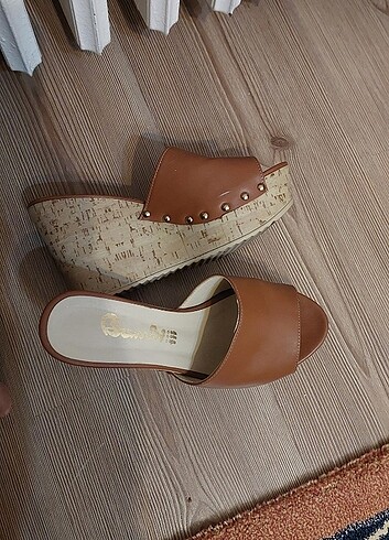 Bambi BAMBİ DOLGU TOPUKLU TERLİK