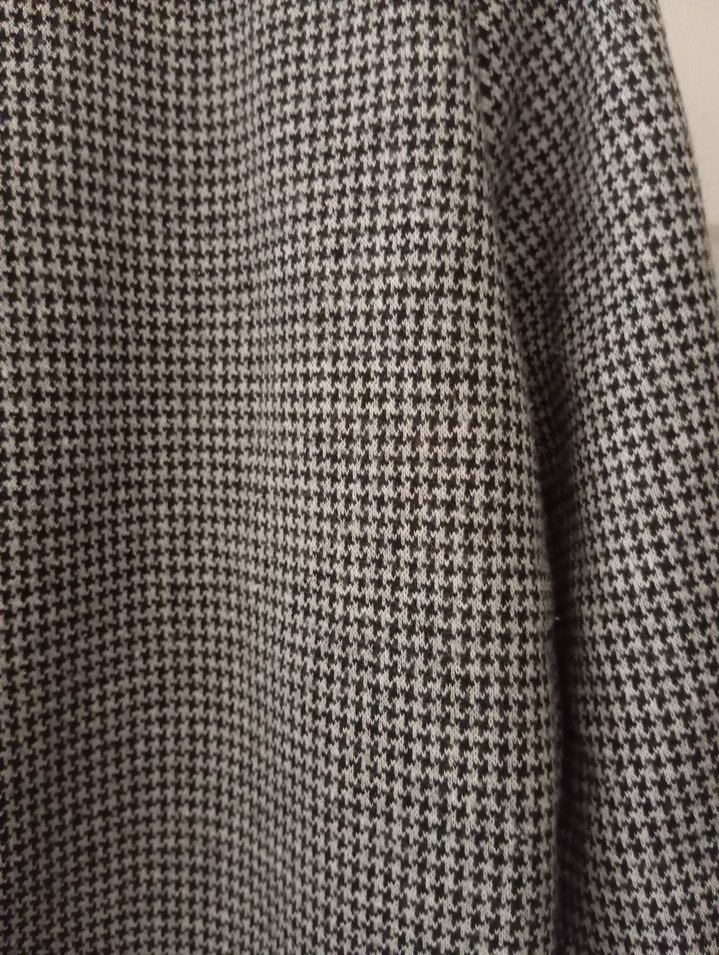 Düğmeli Gri Triko Ceket/Hırka - Görsel 2