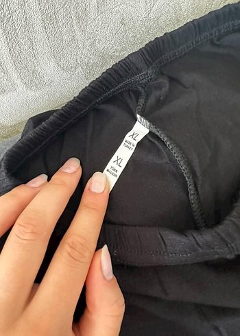 xl Beden siyah Renk Siyah Elastik Kadın Tayt