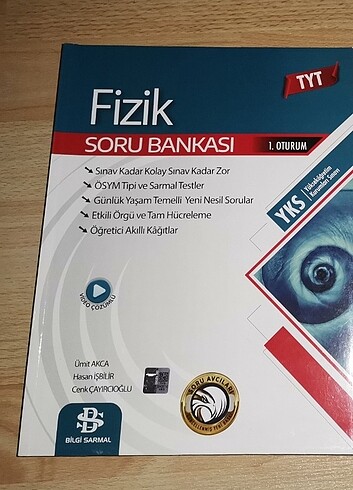 Bilgi sarmal fizik tyt soru bankası hediyeli