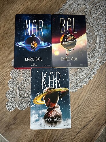 Nar, Bal, Kar Kitap Serisi(3 kitap)