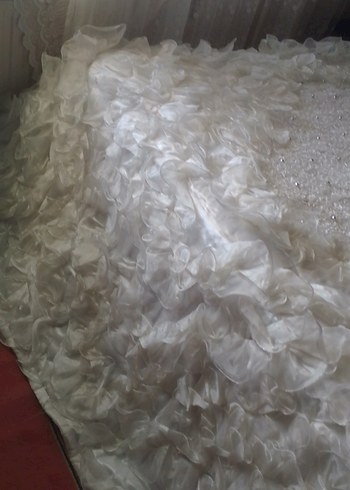 Beyaz yatak odası örtüsü - Görsel 3