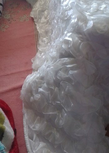 Beyaz yatak odası örtüsü - Görsel 6