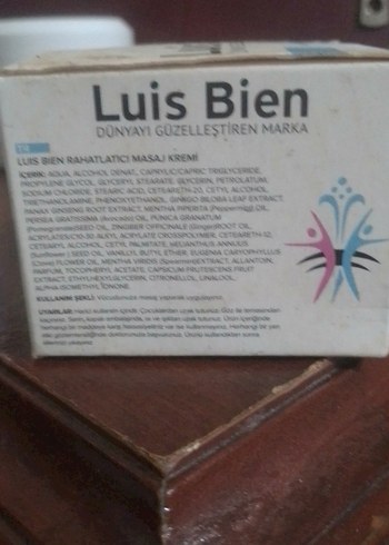 Bej Luis Bien rahatlatıcı masaj kremi - Görsel 5