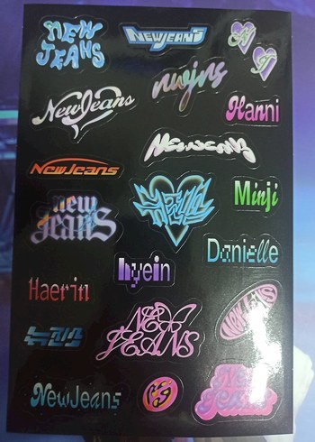 orjinal newjeans sticker