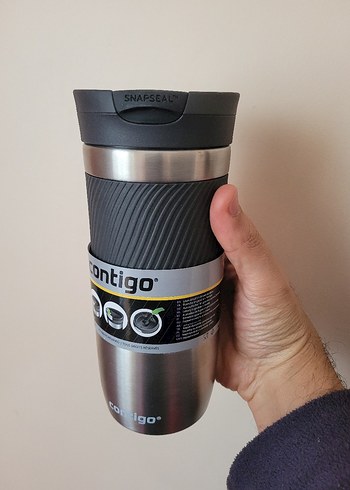 Contigo 470 ml Gri Termos Matara - Görsel 2