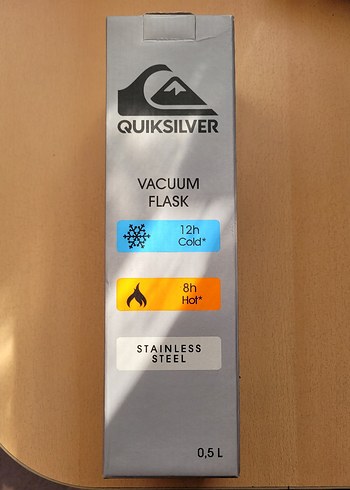 Quiksilver Gri Çelik Termos 0.5L - Görsel 6